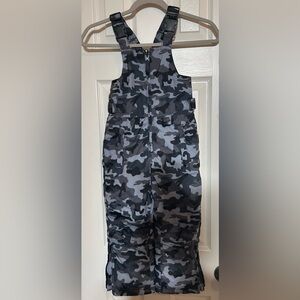 Arctic Hero kids Camouflage Snow Bib Overalls size 4-5